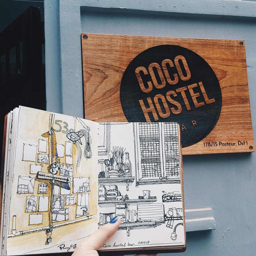 Coco Hostel Bandar Ho Chi Minh Luaran gambar